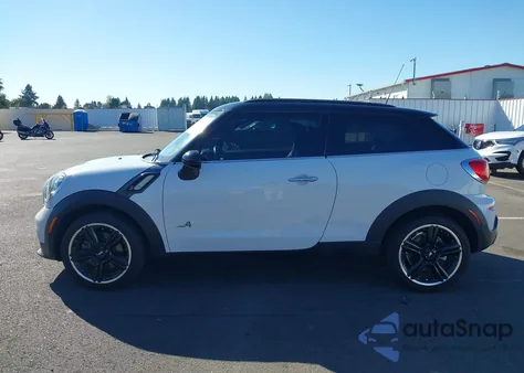 2014 Mini Paceman Cooper S z USA, uszkodzony, nr VIN WMWSS7C56EWN72341
